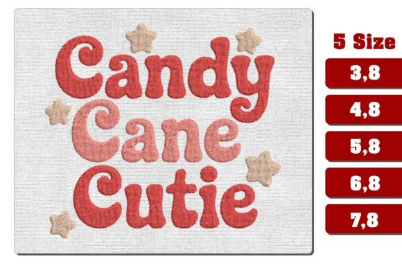 Candy Cane Cutie Embroidery Design File Review