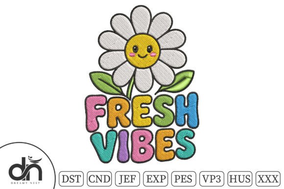 Fresh Vibes Smiling Daisy Embroidery Review