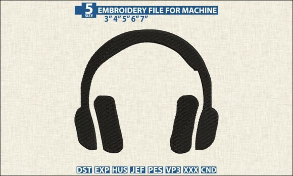 Headphone Machine Embroidery DST PES Review
