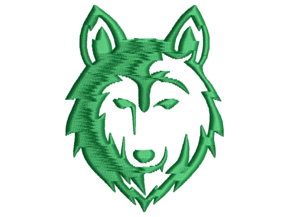 Minimal Wolf Face Embroidery Review for Etsy Sellers