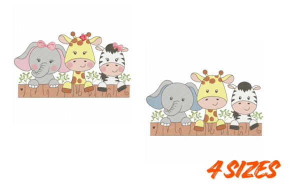 Safari Trio Boy Girl Embroidery Set Review