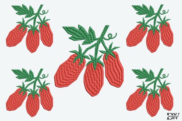 Tomatoes Embroidery Design Review for Craft Fairs