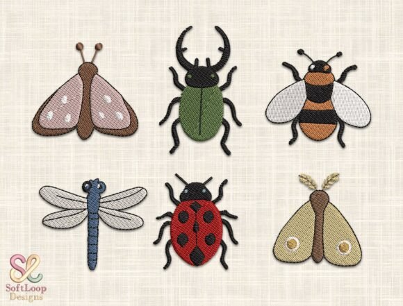 Vintage Insect Bug Embroidery Bundle Review