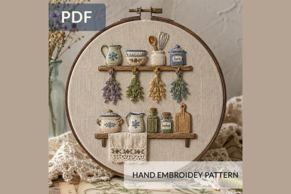 Vintage Kitchen Embroidery Pattern 2 Review